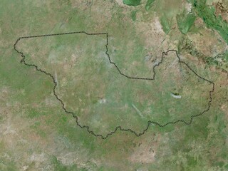 Western Equatoria, South Sudan. High-res satellite. No legend