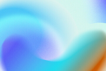 Grainy gradient ombre blurry aura modern texture background. 