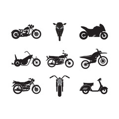 motorcycle logo vector