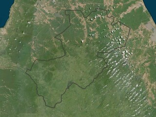 Vavuniya, Sri Lanka. Low-res satellite. No legend