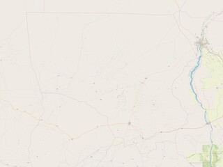 North Kurdufan, Sudan. OSM. No legend