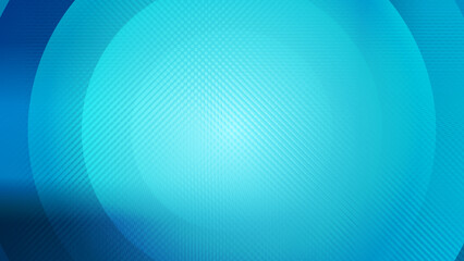 Abstract creative circular shape on gradient blue background illustration. - 575896563
