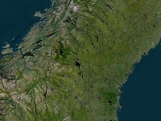 Jamtland, Sweden. Low-res satellite. No legend