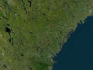 Vasternorrland, Sweden. Low-res satellite. No legend