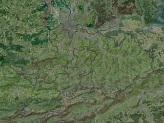 Basel-Landschaft, Switzerland. High-res satellite. No legend