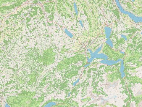 Luzern, Switzerland. OSM. No legend