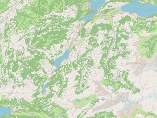 Obwalden, Switzerland. OSM. No legend