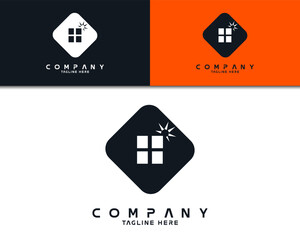 set of logo design, suitable for logo company, logo business, and brand identity