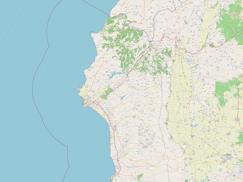Lattakia, Syria. OSM. No legend