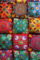 Handmade roducts - pillows and bedspreads with embroidery