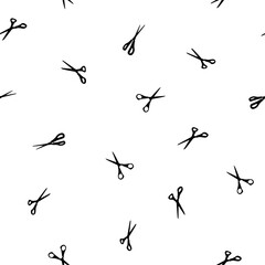 Seamless Scissors Cut Pattern Swatch 