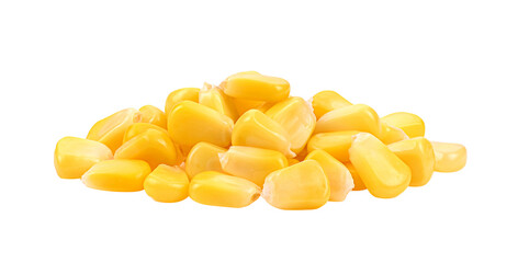 Sweet corn isolated on transparent png