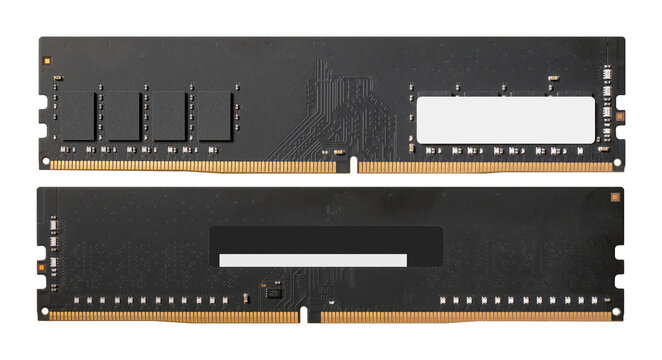 ddr sdram computer hardware isolated on transparent background