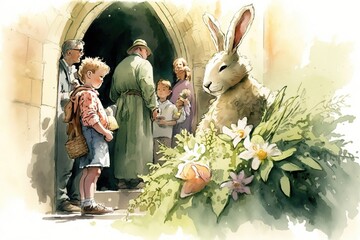 Easter Illustration
