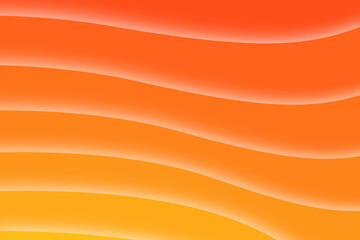 orange background with modern digital waveforms horizontal