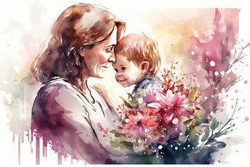 Mother's Day Illustration
