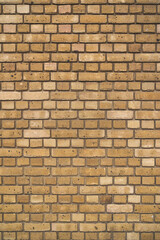 Building exterior, textured brick wall background