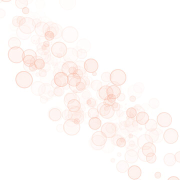 Naklejki Bokeh Overlay Circles