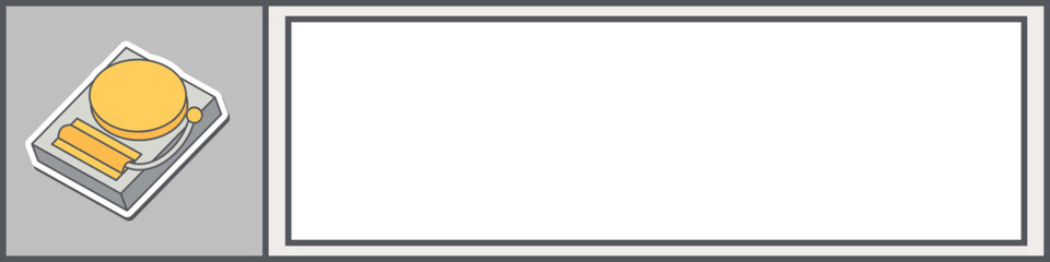 School bell Back to School Sticker Set Yellow Edition
