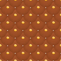 Pattern homemade cookie different taste in pastry biscuit