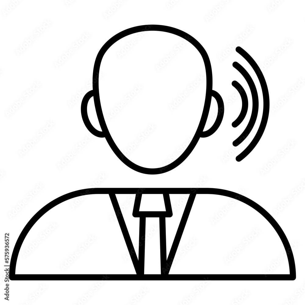 Poster avatar signal icon