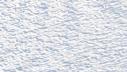 Top view of simple empty white podium stage background. Futuristic technology design. Abstract parametric interior. Blank opened 3D illustration mock-up. White building pale geometric pattern.