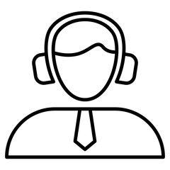 avatar headphone icon