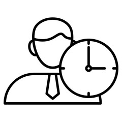 avatar clock icon