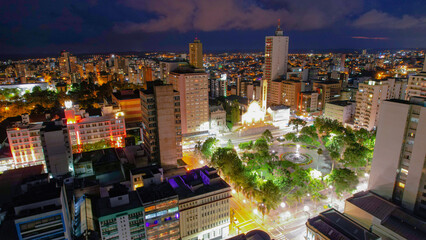 Praça Dante Aligeire, Caxias do Sul, drone view  © JeRemIaS