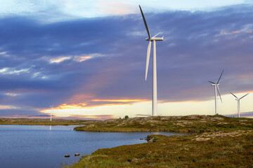 Wind turbines, Smoela wind park