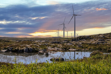 Wind turbines, Smoela wind park