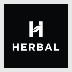 Healthy Logo. Creative Letter H Symbol