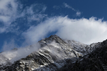Fototapeta na wymiar Landschaft in den Pitztaler Alpen, Tirol, Österreich