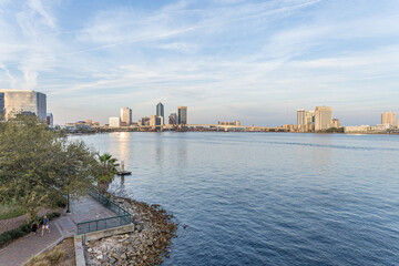 Obraz premium downtown Jacksonville FL 