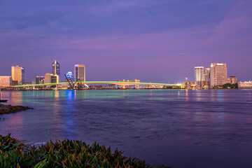 Fototapeta premium downtown Jacksonville FL 