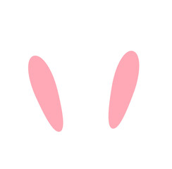 Bunny Ears Headband flat icon Easter accessory