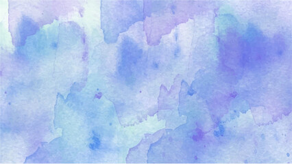 Obraz premium Abstract blue watercolor background for your design, watercolor background concept, vector.