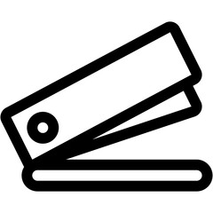 Office Stapler Line Icon