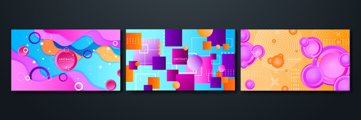 Fototapeta premium Creative and Stylish Geometric Composition