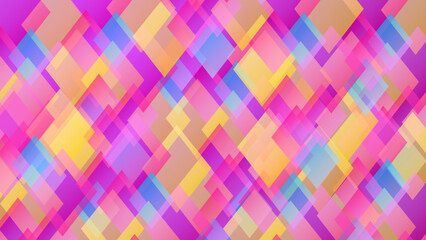 Abstract Geometric Layout with Zen Twist