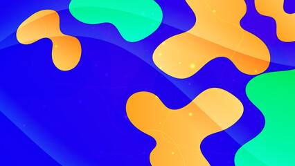 Colorful Polygonal Background with Symmetrical Shapes