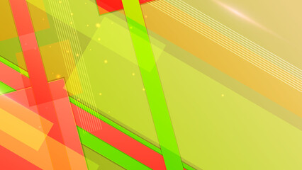 Abstract Geometric Background with Vibrant Colors