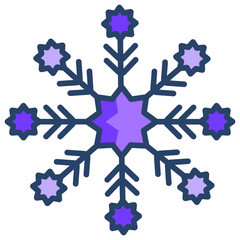 Fototapeta premium Snowflake icon