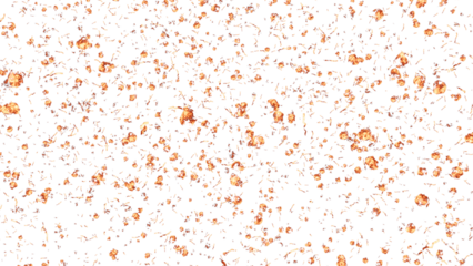 Fire burn ash or dust particles, flying and floating on air , overlay a black background with an alpha channel in this still shot.