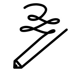 vector pencil symbol