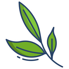 tea leaves icon