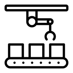 conveyor line icon