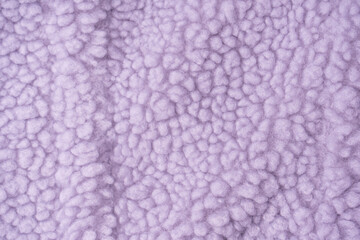 Purple fur texture as a background.