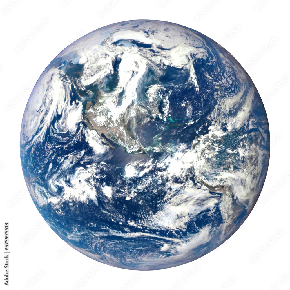 Canvas Prints earth globe isolated on transparent background png flie. elements of this image furnished by nasa