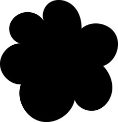 Abstract Black Shape 